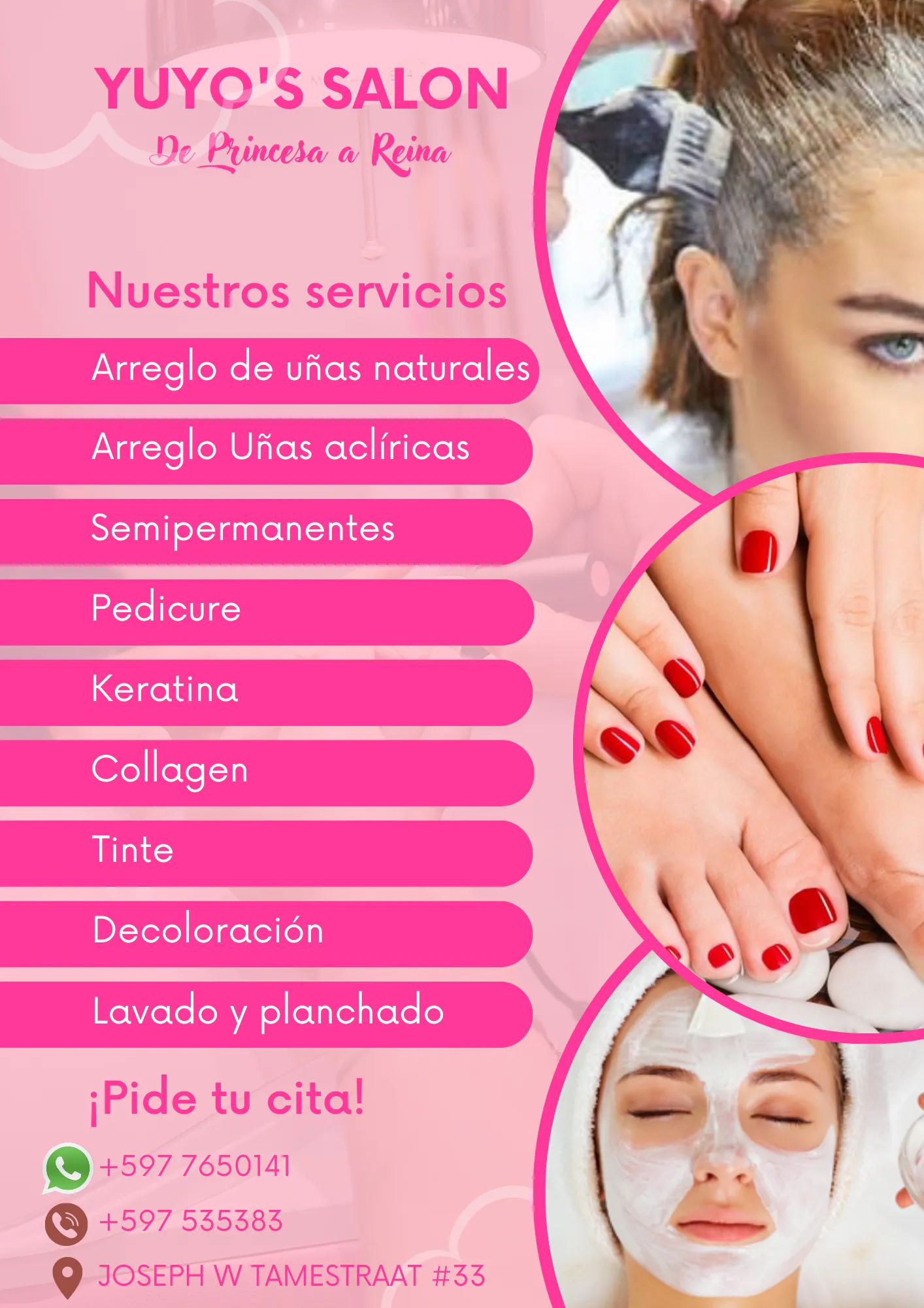 Uñas acliricas y naturales