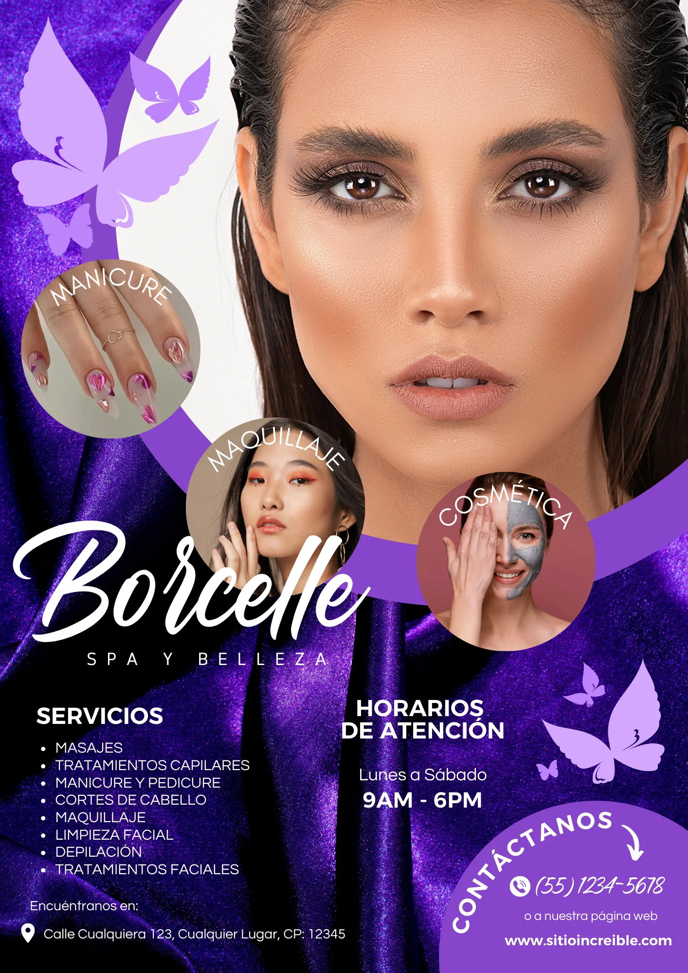 Maquillaje y peluqueria (por citas)